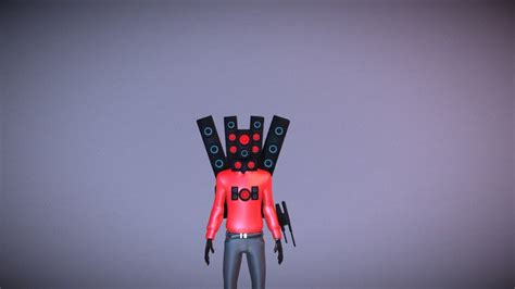 Speaker_man 3D models - Sketchfab