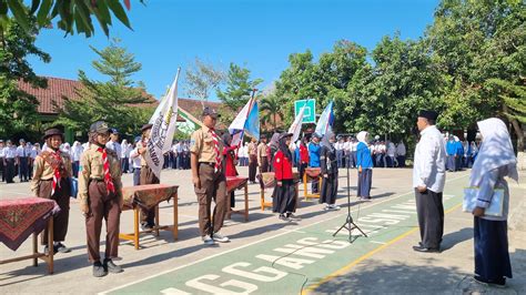 PELANTIKAN DAN SERTIJAB PENGURUS ORGANISASI MTsN 1 MADIUN MASA BAKTI