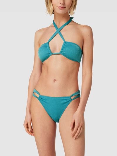 Kup Online Esprit Top Bikini Z Wi Zaniem Turkusowy