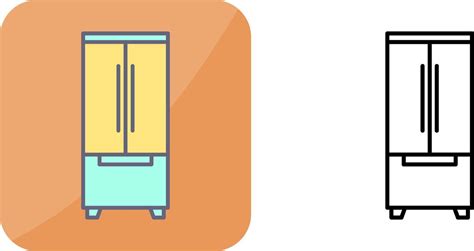 Dise O De Icono De Refrigerador Vector En Vecteezy