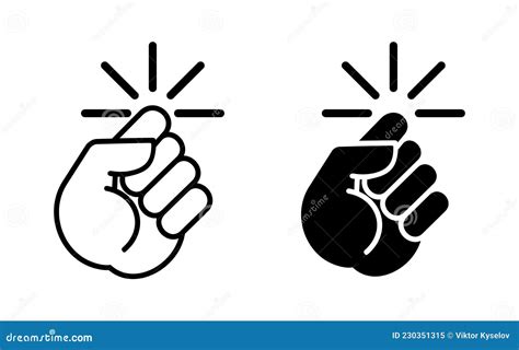 Hand Knocking On Door Stock Vector Illustration Of Knocker 230351315