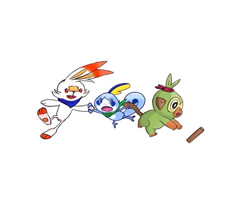 Scorbunny Sobble Grookey Mystery Dungeon By Deathdragon7 On Deviantart