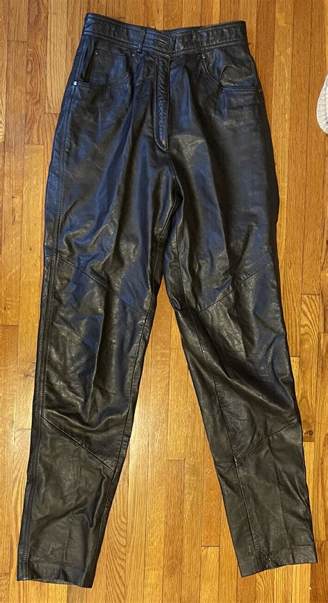 Vintage Womens 80s Wilsons Leather Moto Motorcycle Gem