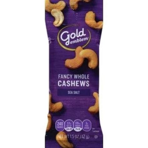 Amazon Gold Emblem Fancy Whole Cashews Ounce Grocery