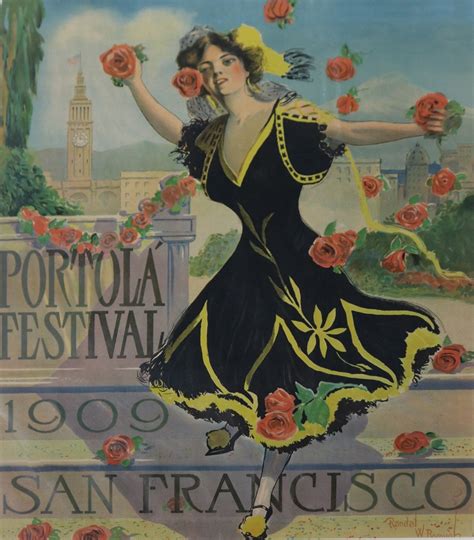 Randal W Borough San Francisco Portola Festival 1909 1909