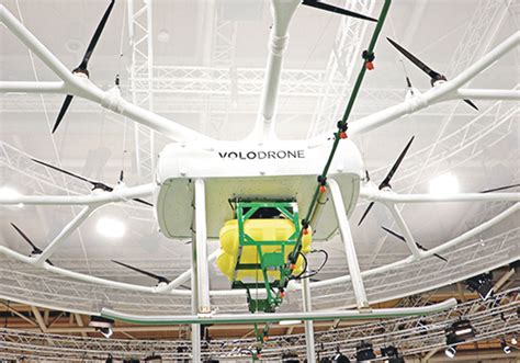 Spray drone with payloads up to 200 kg. | The Western Producer