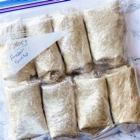 Freezer Breakfast Burritos Organize Yourself Skinny