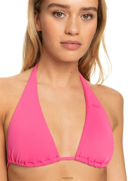 Roxy Mujer Top De Bikini Triangular Tiki Beach Classics 68XP0629