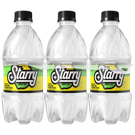 Starry Zero Sugar Lemon Lime Flavored Soda Smartlabel