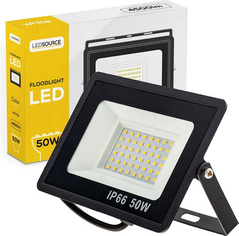 Halogen Lampa Naświetlacz Led 50W 4500Lm Ip66 Slim Ceny i opinie