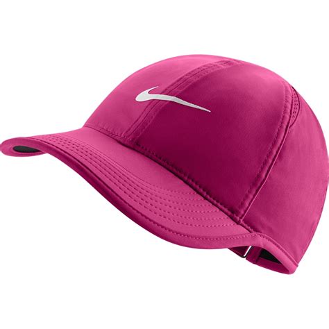 Nike Featherlight Women's Tennis Hat Pink/white