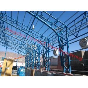 Pipe Truss H Shape Portal Frame Industry Structural Steelwork