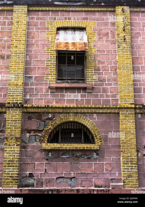 Dh St George GRENADA CARIBBEAN Old Rundown Colonial Building Ruin Stock