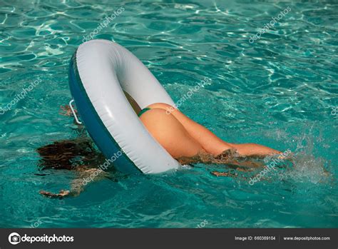 Summer Vacation Sexy Woman Ass Buttocks Sensual Woman Butt Swimsuit Stock Photo Tverdohlib