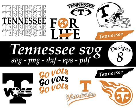 Tennessee Svg Cut File Cricut For Life Svg Tennessee Football