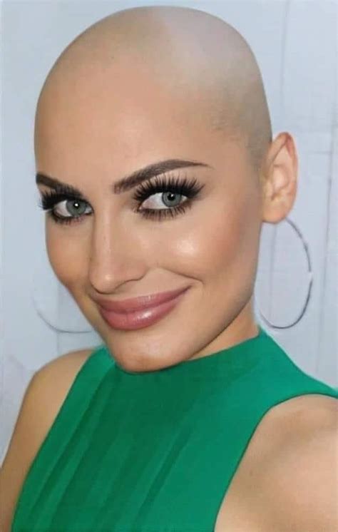 Pin By Ashley Boasso On Bald Women In 2024 Shaved Hair Women Bald