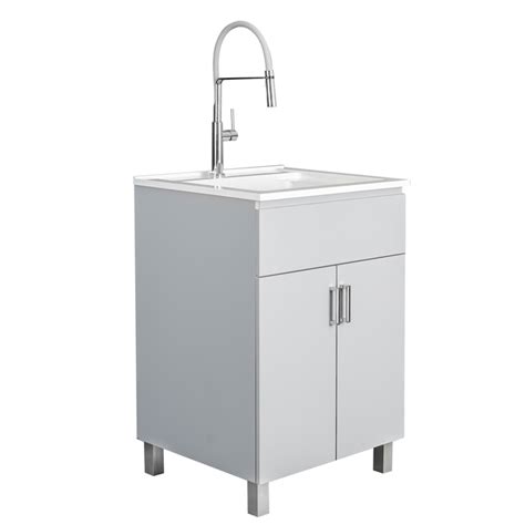 Foremost Laundry Sink With Cabinet 25 Grey Mzglvt2436 Rona