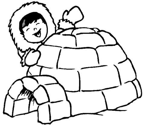 Best Igloo Coloring Sheet For Kids