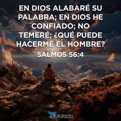 Salmos 56 4 RV1960 Versículo del Día