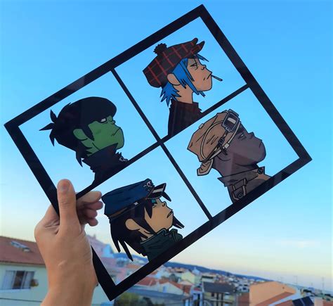 Gorillaz Demon Days Album Cover Poster, Gorillaz Wallpaper, 53% OFF