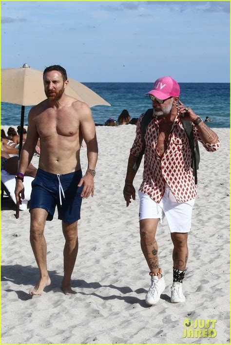 Dj David Guetta Bares Ripped Beach Body At 51 Photo 4185337 Bikini