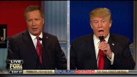 Trump On Kasich I Dont Have To Hear From This Man Cnn Politics