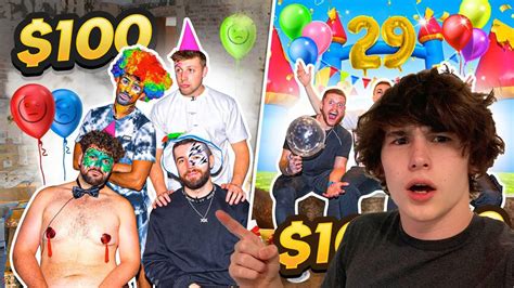 Sidemen 100 Vs 10000 Birthday Party Reaction Youtube