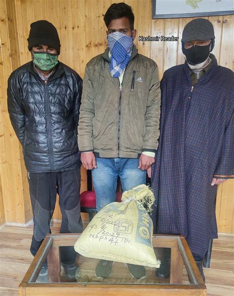 3 Drug Peddlers Arrested By Police Kashmir Reader