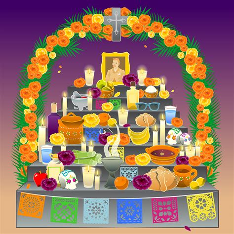 Altar de muertos: elementos de una tradición