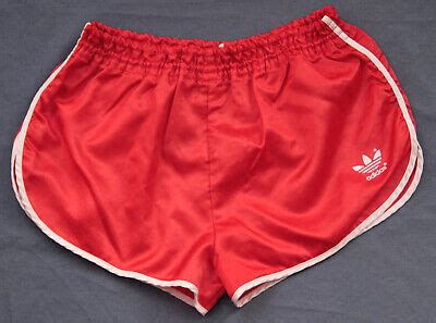 Adidas Shorts Satin Sprinter Nylon Shiny Silky Retro Vintage Racer 80s