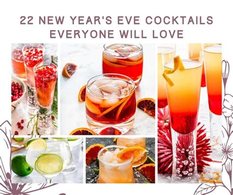 22 New Year S Eve Cocktail Recipes Everyone Will Love Jo Cooks