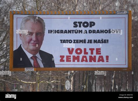 The Friends Of Milos Zeman Association Has Published An Advertisement