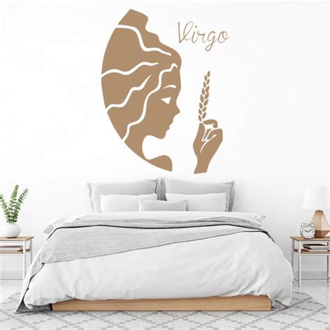 Virgo Star Sign Wall Sticker