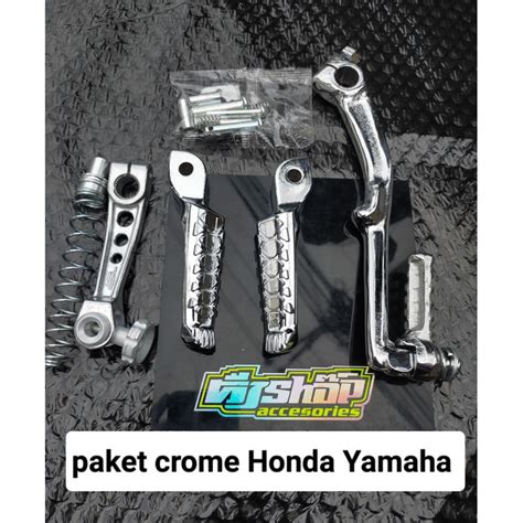 Jual Paket Honda Matic Engkol Step Paha Rem Honda Yamaha Matic Mio