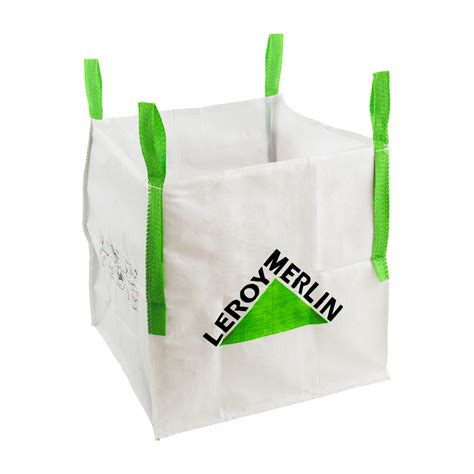 Sac à gravats H.75 x l.75 cm x Ep.140 µm blanc | Leroy Merlin