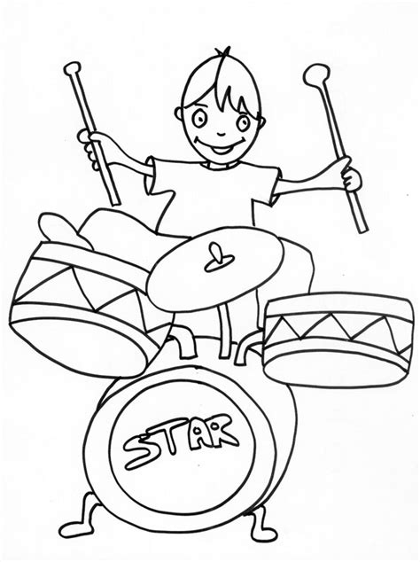 Coloriage Musicien M Tiers Et Professions Dessin Colorier