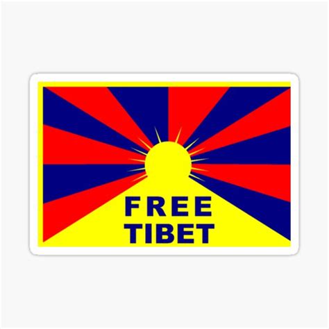 Free Tibet Sticker For Sale By Sweetsixty Redbubble