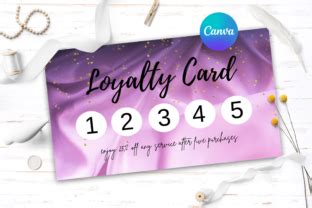 Printable Loyalty Card Beauty Loyalty Graphic By Andreea Eremia Design