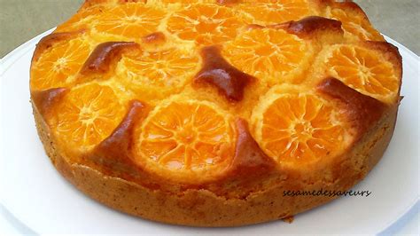 Gâteau aux mandarines Le Sésame Des Saveurs