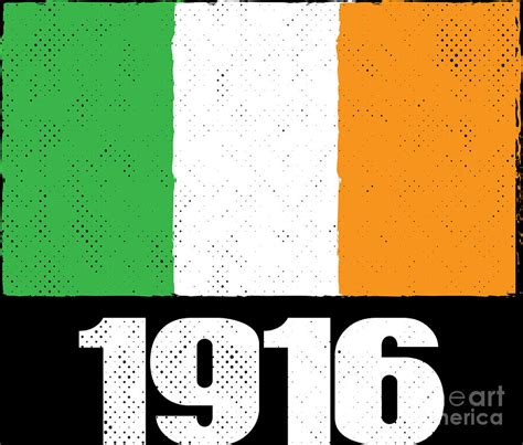 1916 Ireland Flag Irish Rebellion Easter Rising Digital Art by Haselshirt - Fine Art America