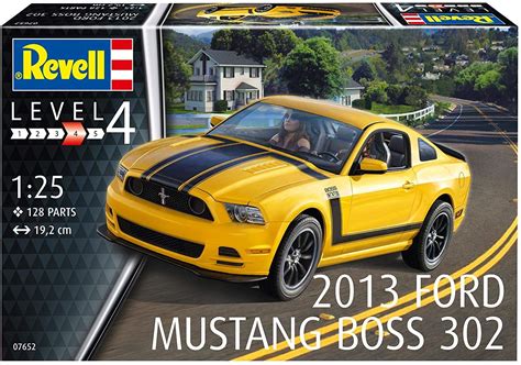 Revell Ford Mustang Boss Plastic Model Kit Hub