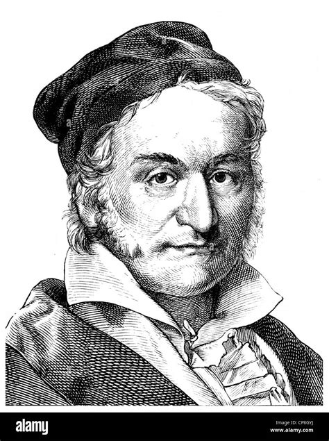 Johann Carl Friedrich Gauss 1777 1855 A German Mathematician Stock