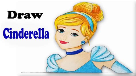 How To Draw Cinderellastep By Stepeasy Draw