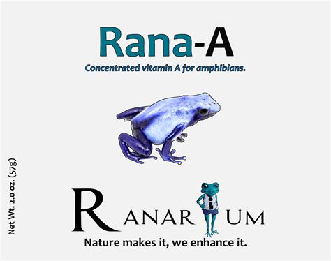 vitamin   ranarium  frogs  reptiles   canada
