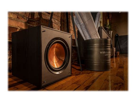 Klipsch Reference Series R 100SW Svart 1065958 Dustin Se