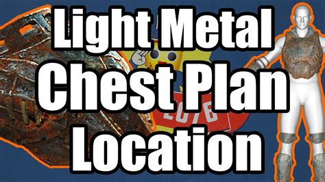 Fallout 76 Light Metal Torso Plan Location Where To Find Light