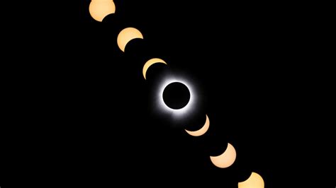 Lo más destacado de la NASA las fases del eclipse solar son la