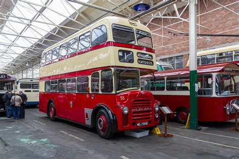 55 MDJ 555E Former St Helens Corporation 1967 Leyland Flickr