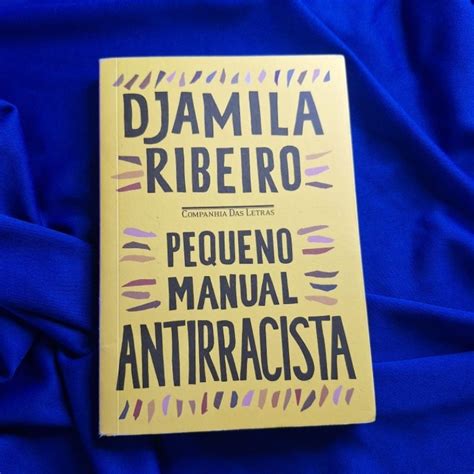 Pequeno Manual Antirracista Livro De Bolso Djamila Ribeiro Shopee