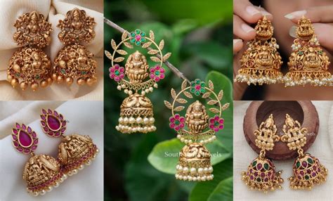 Incredible Earrings Designs You Should Know About • South India Jewels